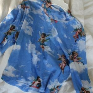 Sheer Angel Blouse